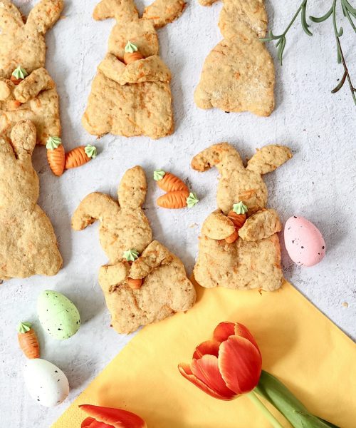R&uuml;bli-Pl&auml;tzchen in Hasenform &ndash; saftige Karottenkekse f&uuml;r Ostern